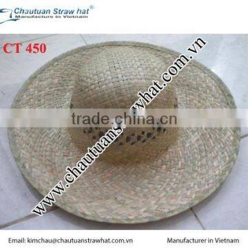 color straw hats