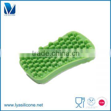 Custom Silicone Massage Pet Hair Removal Brush For Pet Cleaning