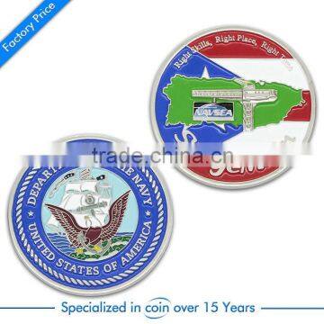 Custom made high quality usa army coin