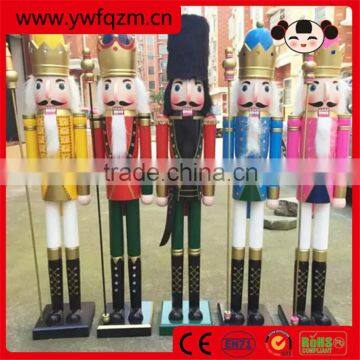 120cm wooden life size christmas nutcracker