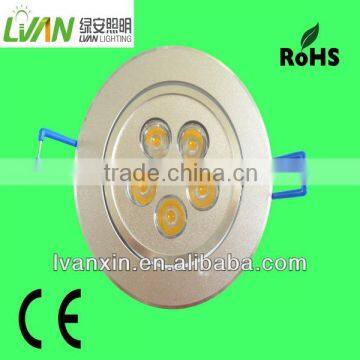 5w LED ceiling lamp with Oxidation edge