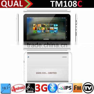 10.1inch tablet pc with 3g phone MTK8312 Dual Core 3G Calling Bluetooth GPS FM Android 4.4 B