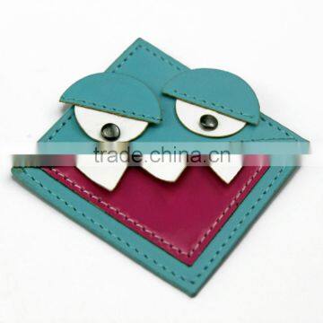 Factory direct High quality personalized leather bookmarks