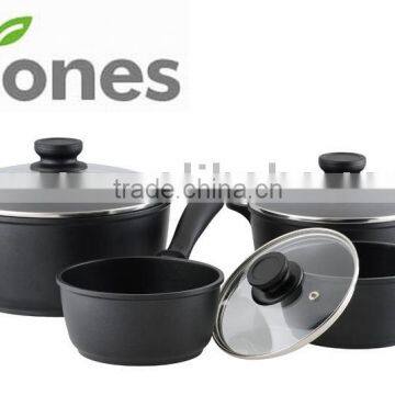 7PCS Non-stick Cast Aluminum ( Aluminium ) Cookware Set (TR-CA0307)