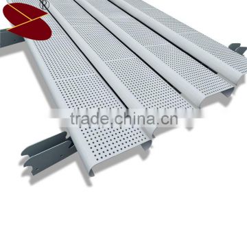 Construnction decorative insert type timber Aluminum decorative strip ceiling