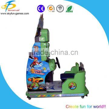 Simulator Arcade Car Racing Game Machine Pedal Car Racing Machine for Kids photo-2