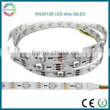 Ws2812b Flexible Water-proof LED Strip 30 Leds /m Addressable photo-3
