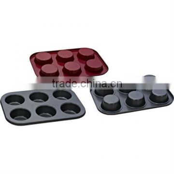 6Cups Muffin Pan, Cupcake Pan, Classic Baking Pan