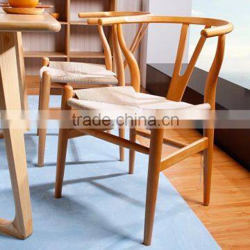 Natural Color Y-Chair High Quality Modern Dining Chair, Wishbone Y Chair by Hans J. Wegner photo-6