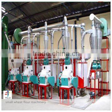 China high quality 30-500TPD wheat flour mill manufacturers