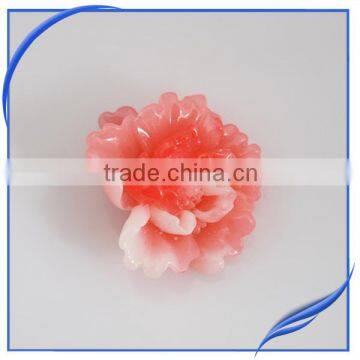 Custom design jade figurines decorative pink glass gems