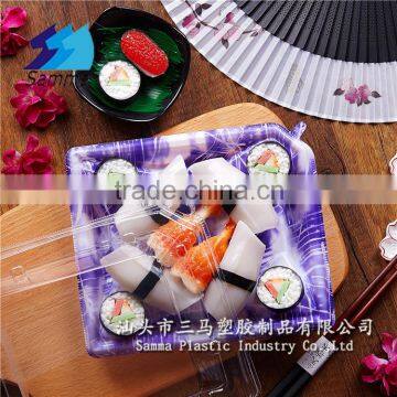 KW-0014XG-B Disposable Clear Plastic Food Sushi Box photo-1