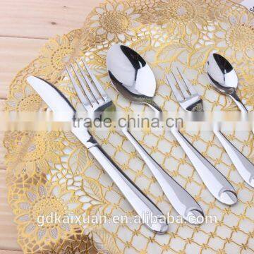 Inox Spoon Fork Knife Flatware Set KX-S179