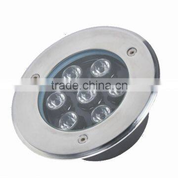 Waterproof IP67 7W RGB Pool LED Inground Light TED003R7W