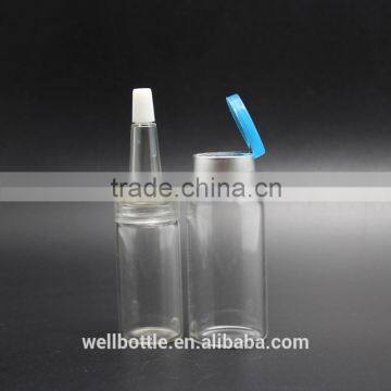 Clear Bayonet Bottle With Tear-off Cover for Penicillin Vial