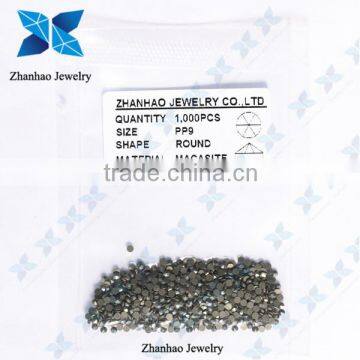 PP3-PP14 Round shape Loose Marcasite Stones for Hand Made Jewelry