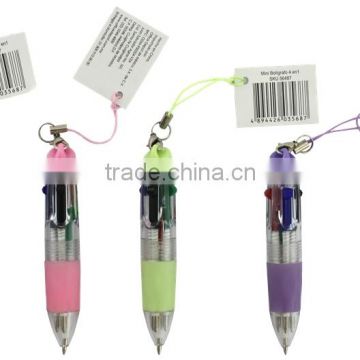 Advertising mini four color promotional ballpoint pen