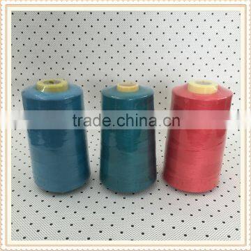 China Yarns Dyed 100% Polyester Spun High Strength Sewing Thread40/2