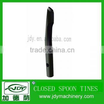 Golf course equipment, with ISO9001 certificiation, closed spoon tines