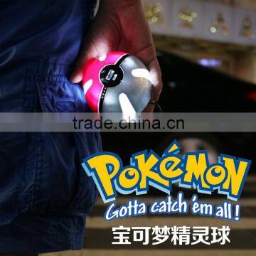 2016 New Arrival Pokeball Power Bank For Mobile Phone 10000mah Pokemon Go Power Bank photo-2