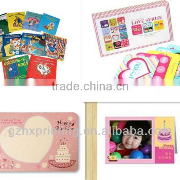 Custom shaped paper postcard printing manufacturering