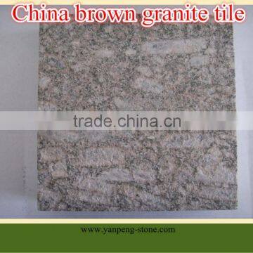 china brown granite tile