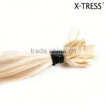 16inch 13g 60color silk straight Latest simple design pre tipped bonded keratin virgin human hair extension