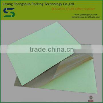 Wholesale price brown adhesive kraft paper sticker