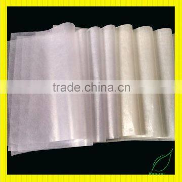 glassine paper in roll and in sheet for food wrapping