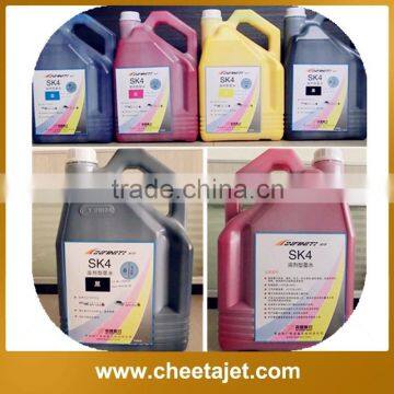 Original fy-union vivid color infiniti sk4 solvent ink for fy-3208h fy-3278n printers