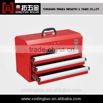 Rolling Red Plastic Tool Cabinet DT-632