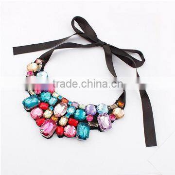 Top Quality Multicolor Collar Choker Vintage Statement Necklace Women Necklaces & Pendants Fashion Necklaces for Women 2014