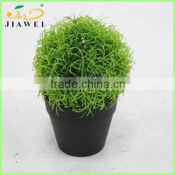 Cheap Artificial Decorative Grass Plant Ball Bonsai Wholesale