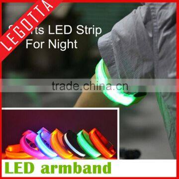 Cheap Price Sports Safety Running Reflective Warning Night Arm Belt photo-1