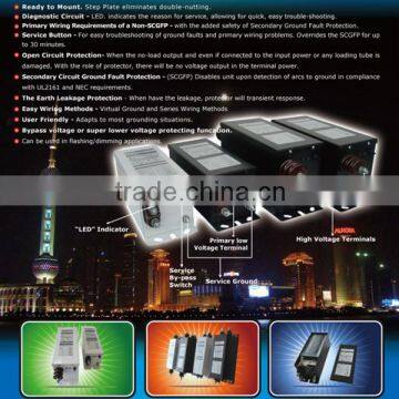 UL Listed T30 Series Ferro-magnetic Neon Transformers photo-2