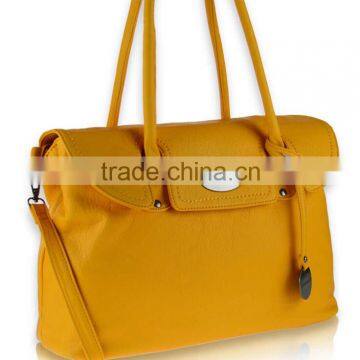HELEN #637 Linear and Minimal Shape Soft Women Leather-look Fabric Tote Bag Shoulder Handbag photo-5