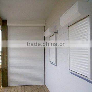 PVC roll shutter window