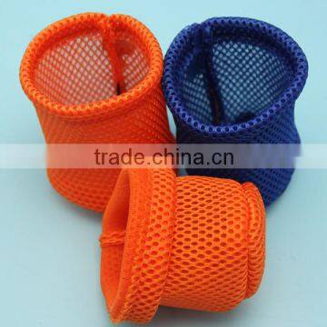 Wholesale Customized Round Bottle Mesh Bag With Drawstring