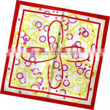 Promotion Winter fashion Twill silk square scarf