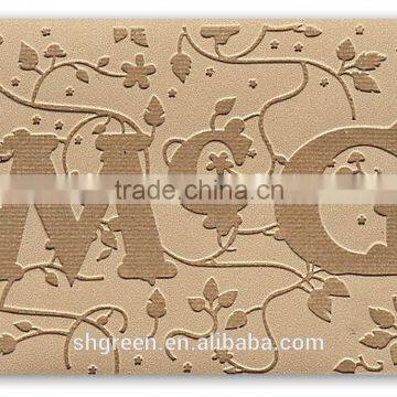 High Elastic Cowhide Leather Label photo-6