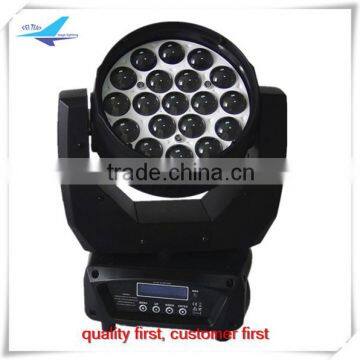 high quality dmx 19x10W rgbw 4in1 led moving head spot zoom