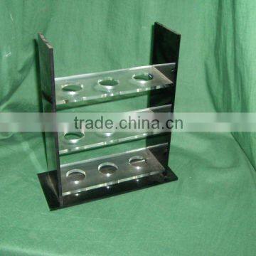 black and clear acrylic golf ball display cases