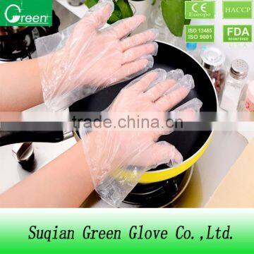 hdpe/ldpe/cpe/tpe plastic examination protective glove