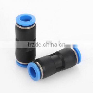 Best price 6mm plastic quick tube Pneumatic Plastic Fitting in china