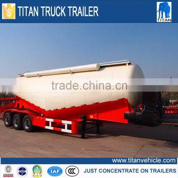 60m3 concrete tank trailer / bulk cement tanker semi trailer / cement powder tank semitrailer