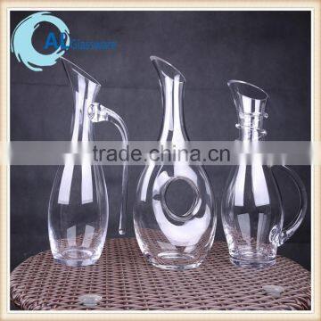 high quality bulk glass red wine decanter wholesale