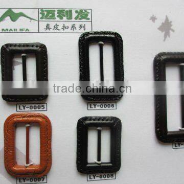 colorful real leather buckle