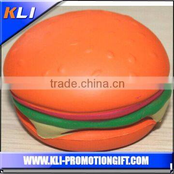 Hamburger shape foam anti stress ball PU Hamburger