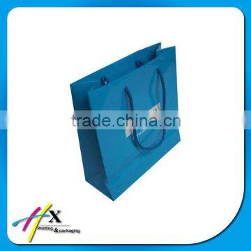 Custom Size Printed Paper Bag Paper Twist Handle Bag