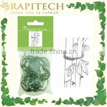 Gardening Green PVC coated Soft Plant Ring